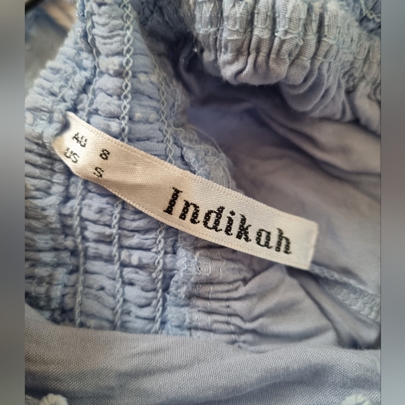 Light blue Indikah dress - Picture 4 of 5